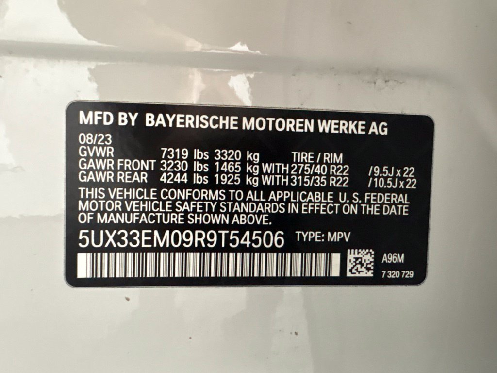 Certified 2024 BMW X7 M60i w/ Executive Package AWD/4WD image 35