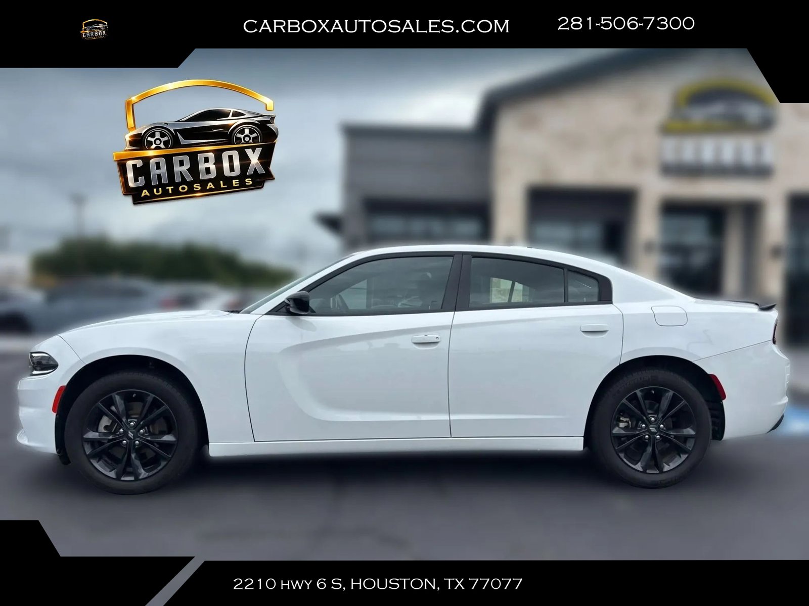 Used 2023 Dodge Charger SXT w/ Blacktop Package AWD/4WD image 2