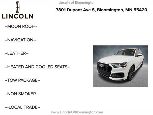 Used 2020 Audi Q7 3.0T Premium Plus w/ Premium Plus Package AWD/4WD image 5