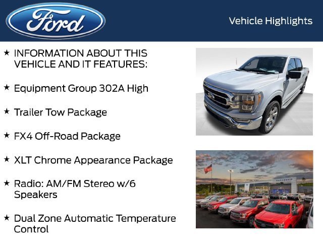 Used 2021 Ford F150 XLT w/ Equipment Group 302A High AWD/4WD image 4