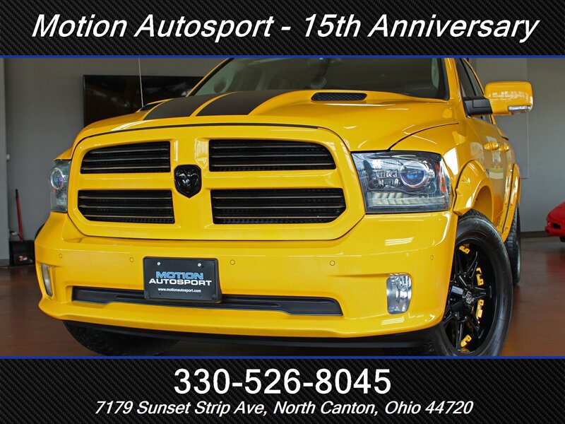 Used 2016 RAM 1500 Sport w/ Stinger Yellow Sport Package AWD/4WD image 45