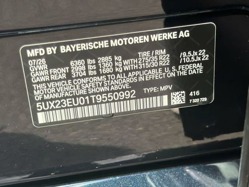 New 2026 BMW X5 xDrive40i w/ M Sport Package AWD/4WD image 27