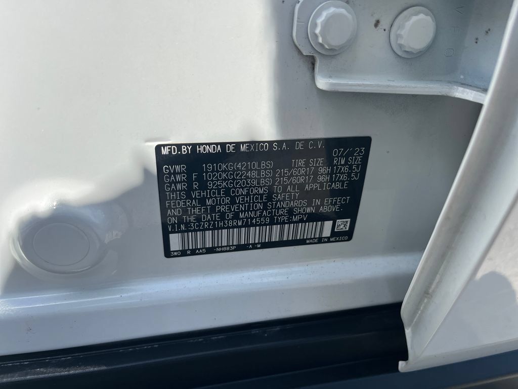 Certified 2024 Honda HR-V LX image 30