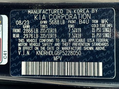 Certified 2023 Kia Sorento EX AWD/4WD image 35