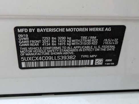 Used 2020 BMW X7 xDrive50i w/ Executive Package AWD/4WD image 28