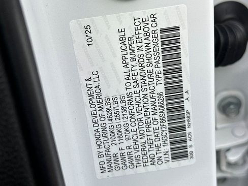 New 2025 Honda Accord Touring image 33