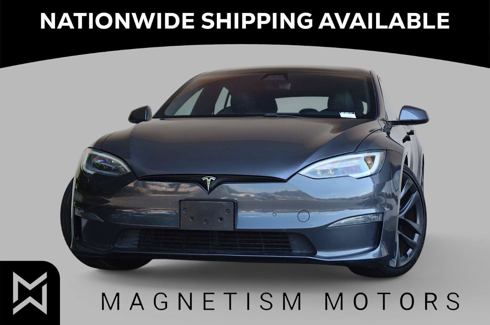 Used 2021 Tesla Model S Plaid AWD/4WD image 1