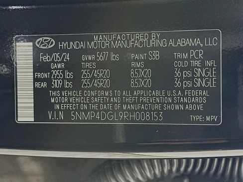 Used 2024 Hyundai Santa Fe Limited image 34