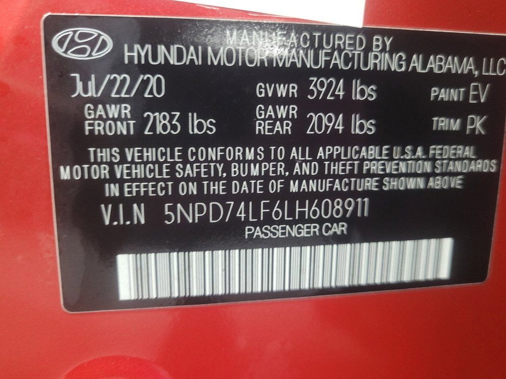 Used 2020 Hyundai Elantra SE FWD image 33