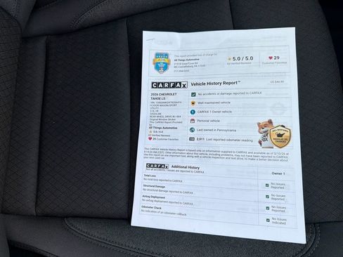 Used 2026 Chevrolet Tahoe LS w/ LPO, Dark Essentials Package image 40