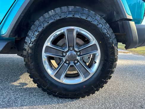 Used 2020 Jeep Wrangler Unlimited Sahara w/ Uconnect 4C Nav & Sound Group image 36