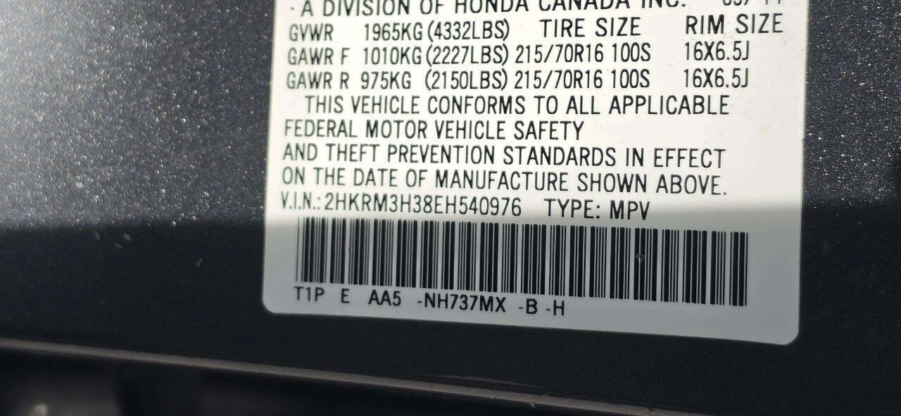 Used 2014 Honda CR-V LX image 11