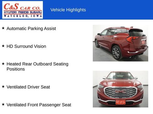 Used 2020 GMC Terrain Denali w/ Denali Premium Package AWD/4WD image 13