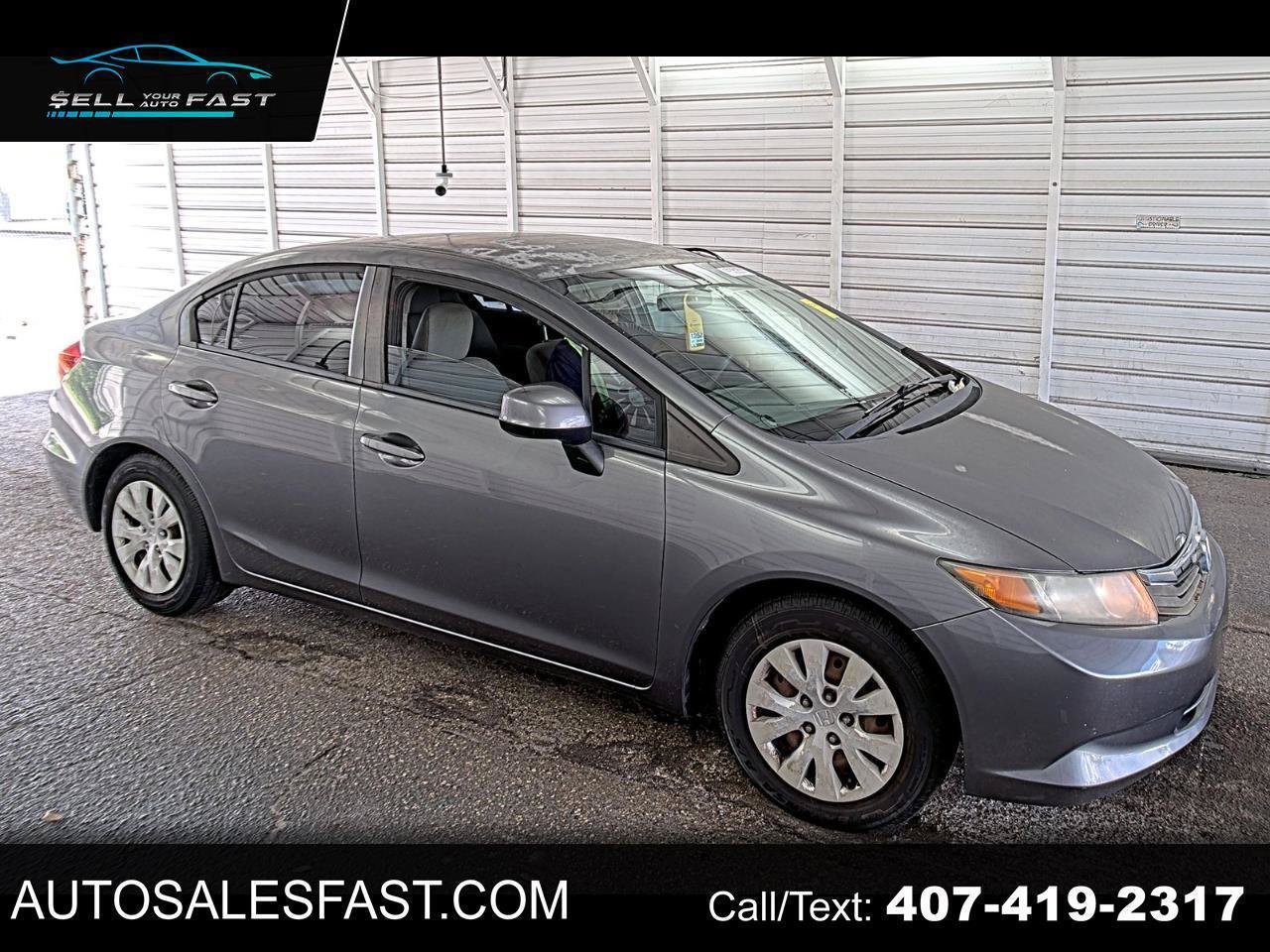 Used 2012 Honda Civic LX image 1