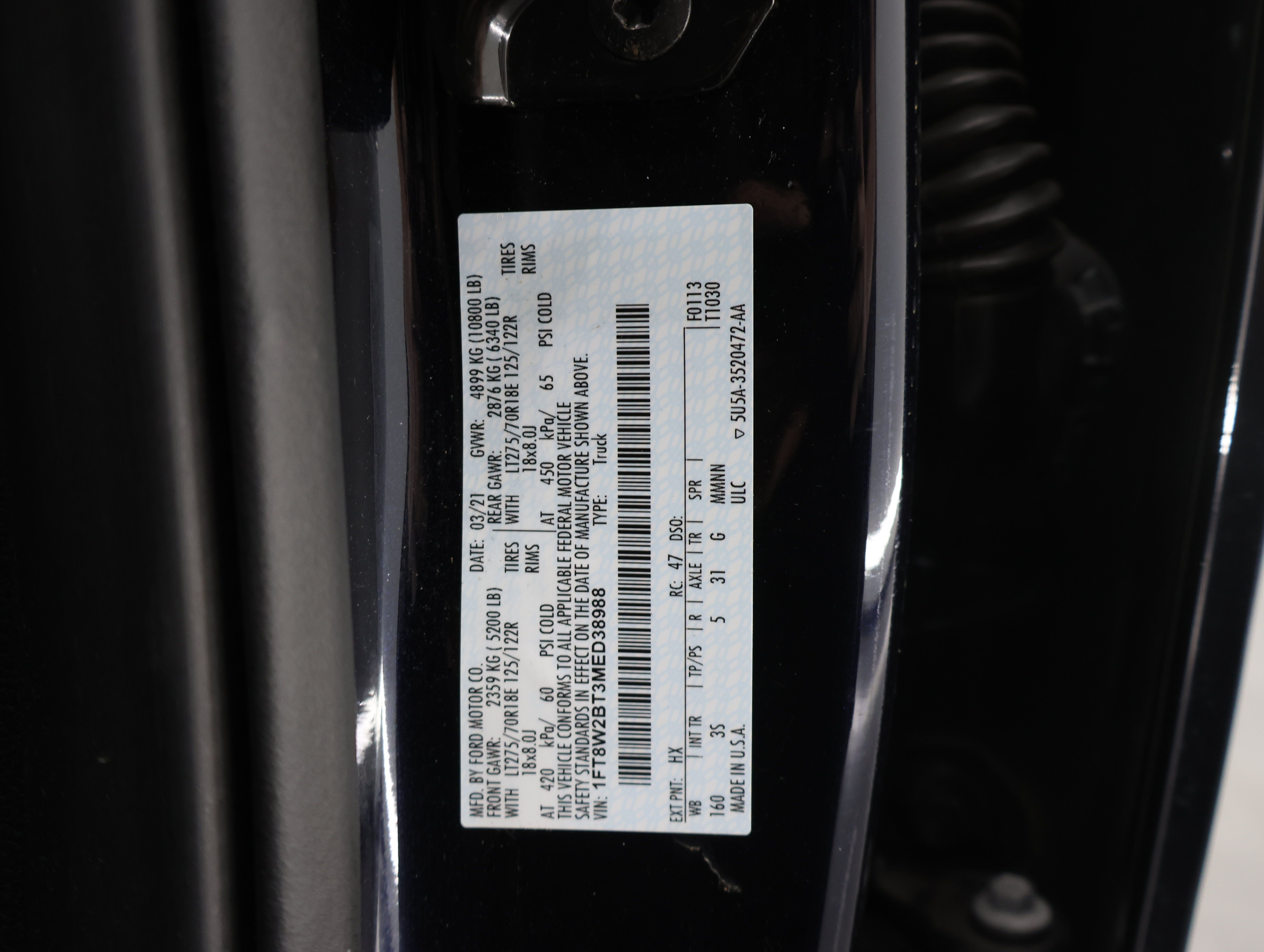 Used 2021 Ford F250 XLT w/ XLT Premium Package AWD/4WD image 64