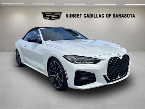 Used 2022 BMW 430i Convertible w/ M Sport Package RWD image 1