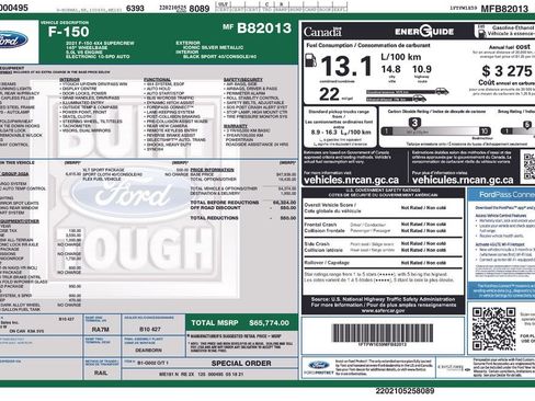 Used 2021 Ford F150 XLT w/ Equipment Group 302A High image 33