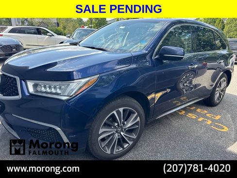 Used 2019 Acura MDX w/ Technology & Entertainment AWD/4WD image 2