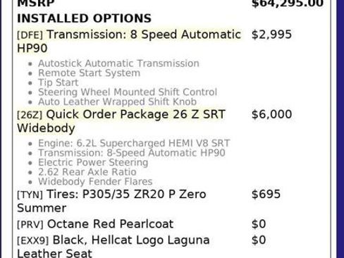 Used 2018 Dodge Challenger SRT Hellcat image 5