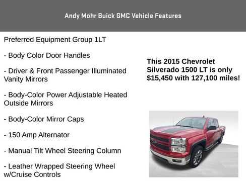 Used 2015 Chevrolet Silverado 1500 LT w/ Rally 2 Edition AWD/4WD image 12