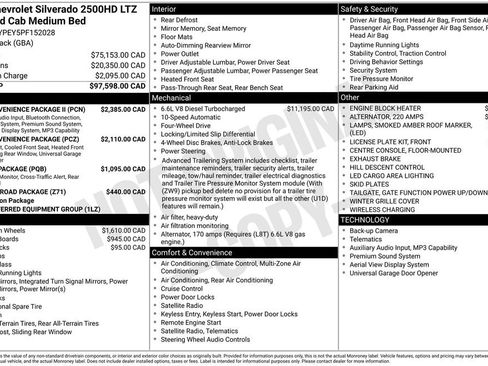 Used 2023 Chevrolet Silverado 2500 LTZ w/ LTZ Convenience Package II AWD/4WD image 62