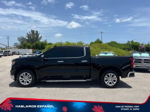 Used 2023 Chevrolet Silverado 1500 LTZ w/ LPO, Dark Essentials Package RWD image 4