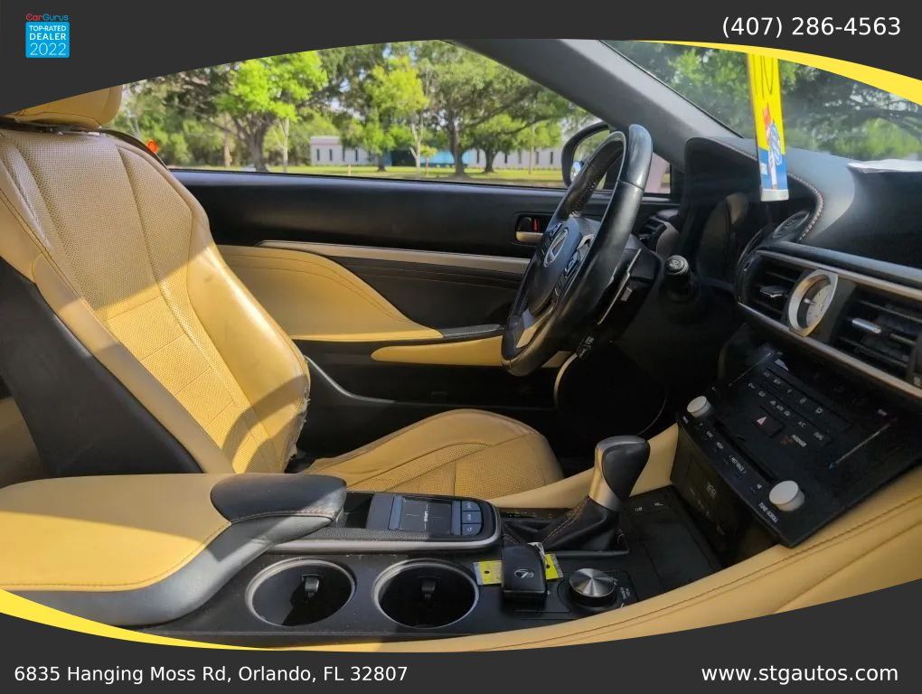 Used 2015 Lexus RC 350 w/ Luxury Package RWD image 22