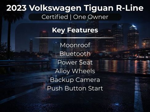 Used 2023 Volkswagen Tiguan SE R-Line FWD image 13