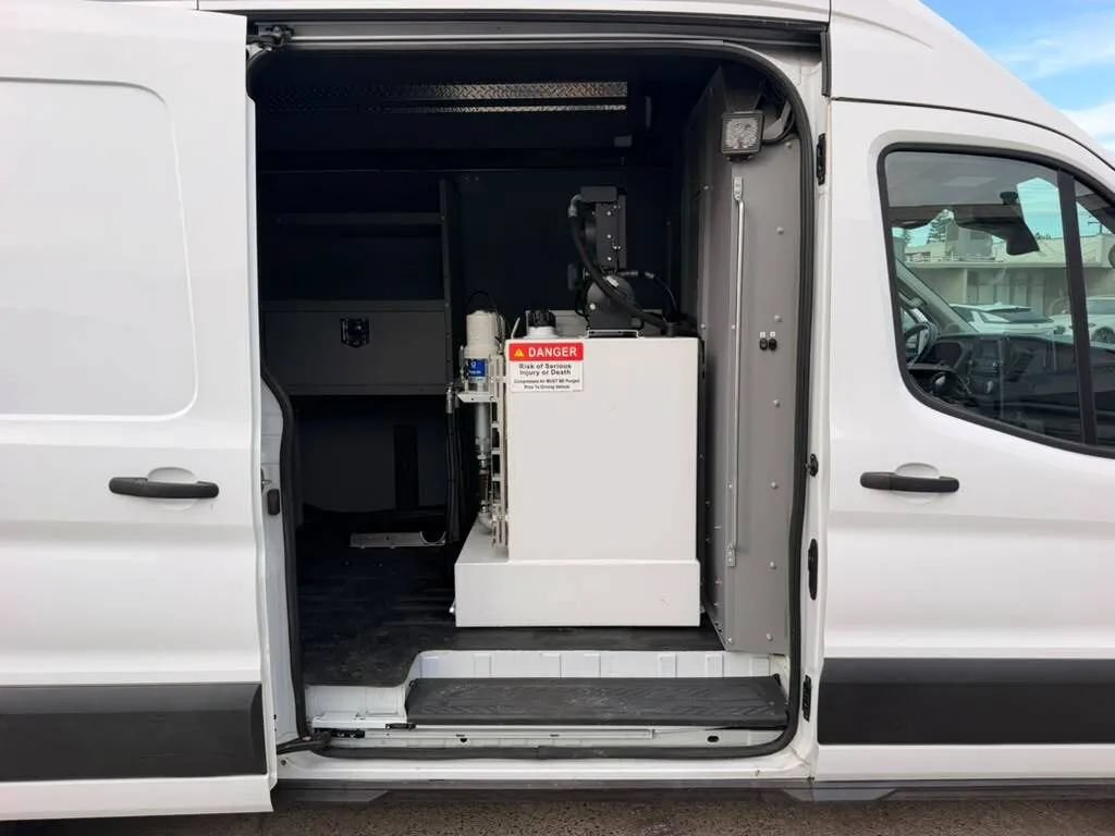 Used 2023 Ford Transit 350 148 High Roof Extended DRW w/ Upfitter Package RWD image 14