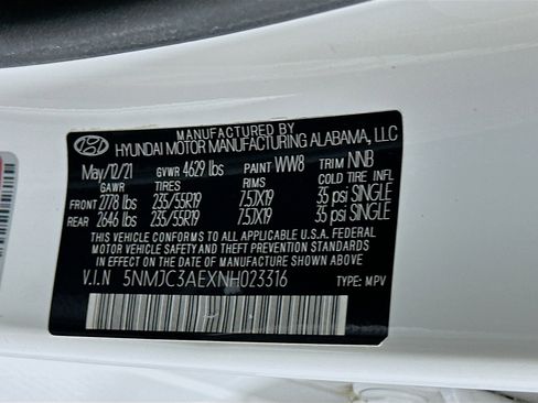 Used 2022 Hyundai Tucson SEL w/ Convenience + Premium Package image 12