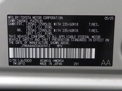 Used 2025 Toyota bZ4X XLE w/ Weather Package image 52