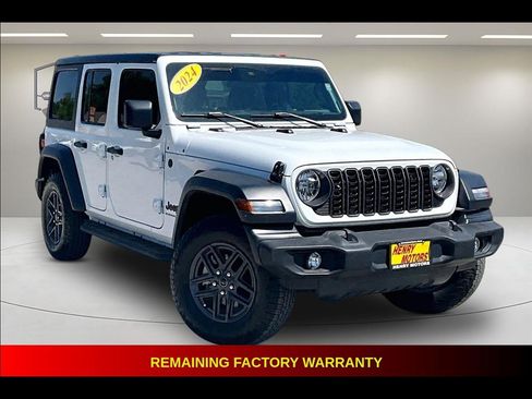 Used 2024 Jeep Wrangler Unlimited Sport AWD/4WD image 1