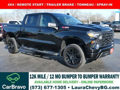 Certified 2025 Chevrolet Silverado 1500 Custom Trail Boss w/ Turbomax Blackout Package