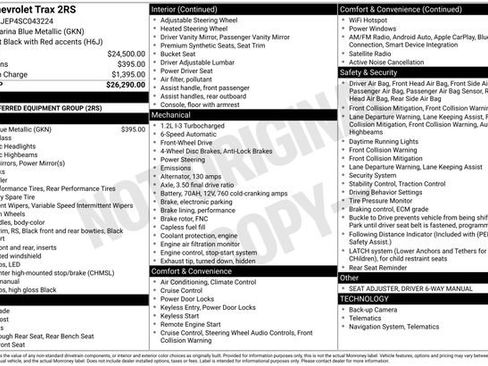 Used 2025 Chevrolet Trax RS image 5