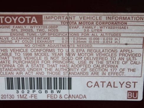 Used 1998 Toyota Sienna LE FWD image 13