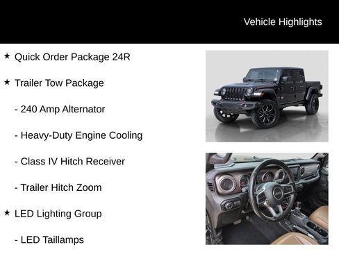 Used 2020 Jeep Gladiator Rubicon w/ Uconnect 4C Nav & Sound Group image 6