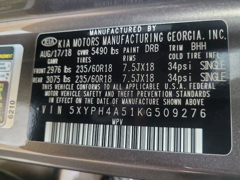 Used 2019 Kia Sorento EX FWD image 33