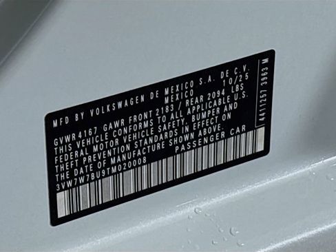 New 2026 Volkswagen Jetta SE image 33