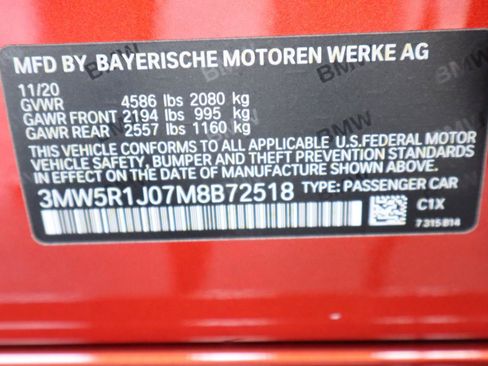 Used 2021 BMW 330i Sedan w/ Convenience Package RWD image 46