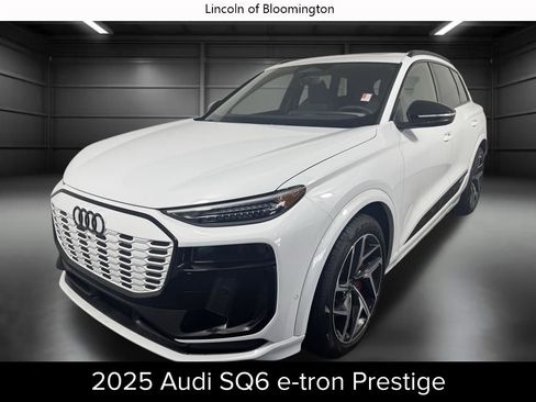 Used 2025 Audi SQ6 e-tron Prestige w/ 21" Black Optic Wheel Package image 1