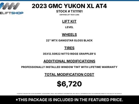 Used 2023 GMC Yukon XL AT4 AWD/4WD image 1