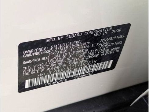 Used 2026 Subaru Outback Touring XT AWD/4WD image 86