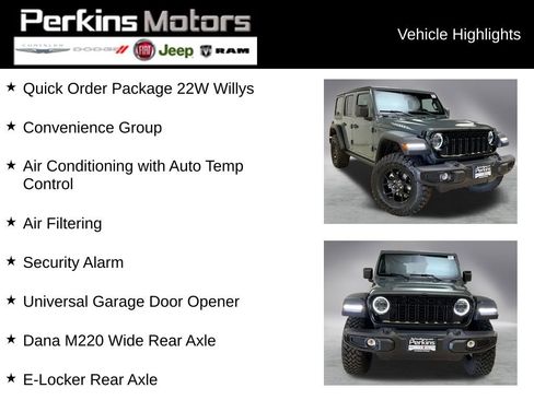 New 2026 Jeep Wrangler Willys image 2