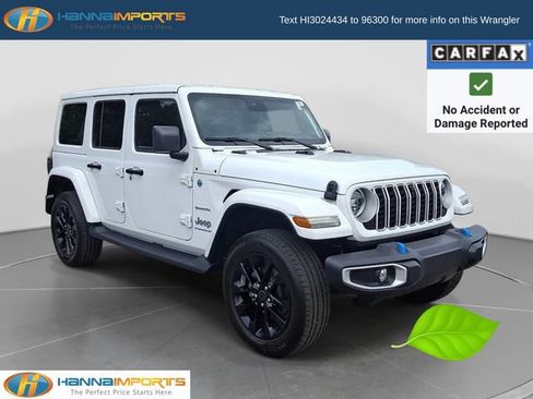 Used 2024 Jeep Wrangler Unlimited Sahara w/ Technology Group AWD/4WD image 1