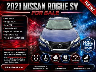 Used 2021 Nissan Rogue SV