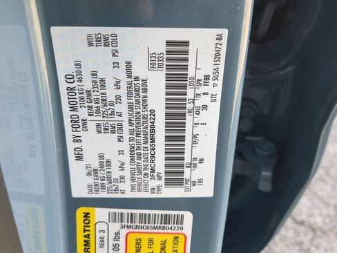 Certified 2021 Ford Bronco Sport Outer Banks image 27