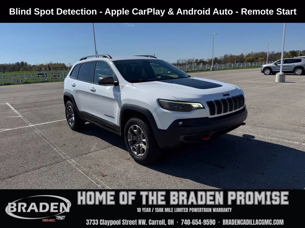 Used 2020 Jeep Cherokee Trailhawk w/ Cold Weather Group AWD/4WD image 1