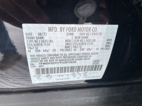 Used 2023 Ford Explorer XLT w/ Equipment Group 202A image 45