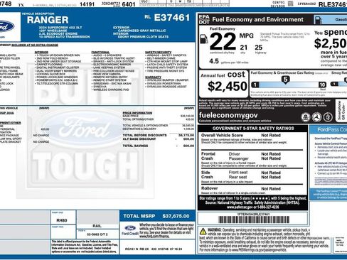 Used 2024 Ford Ranger XLT image 4