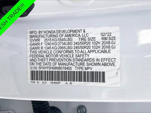 Used 2022 Honda Pilot Touring image 18